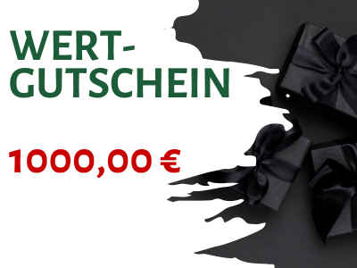 Wertgutschein 1100,00 €